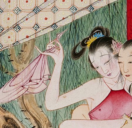 张掖市-迫于无奈胡也佛画出《金瓶梅秘戏图》，却因此成名，其绘画价值不可估量